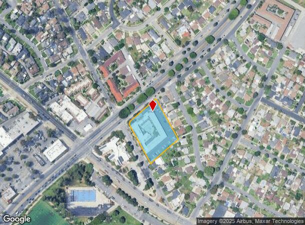  5640 Rosemead Blvd, Pico Rivera, CA Parcel Map