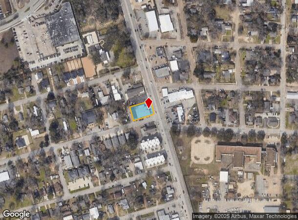  803 N Frazier St, Conroe, TX Parcel Map