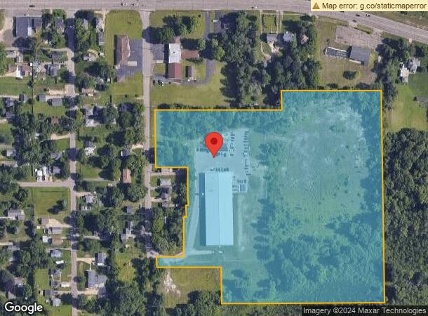  1225 S Dettman Rd, Jackson, MI Parcel Map