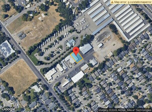  165 Commercial Ave, Chico, CA Parcel Map