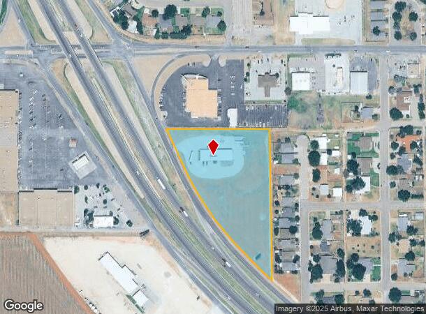  710 S Highway 84 Byp, Slaton, TX Parcel Map