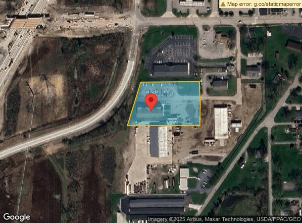  4163 Super 8 Dr, Luna Pier, MI Parcel Map