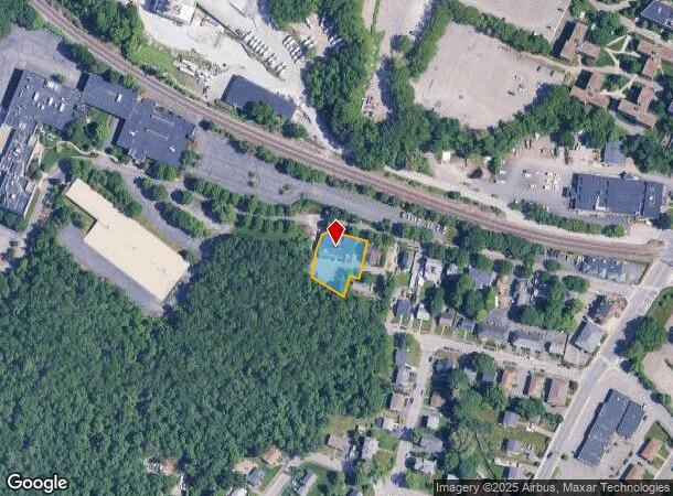  60 Turner St, Waltham, MA Parcel Map