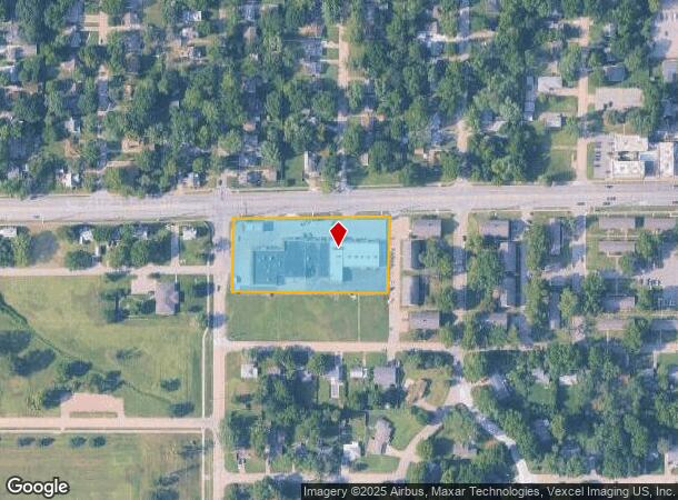 2605 Sw 21St St, Topeka, KS Parcel Map