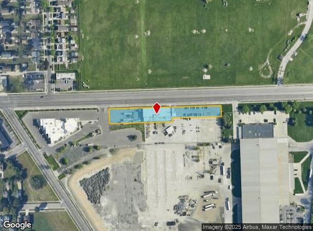  8505 W Warren Ave, Dearborn, MI Parcel Map