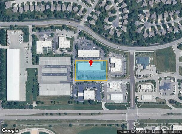  9140 W 135Th St, Overland Park, KS Parcel Map