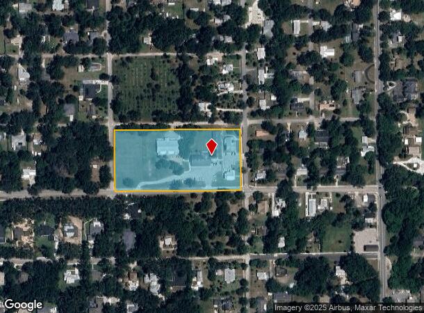  134 N Euclid Ave, Lake Helen, FL Parcel Map