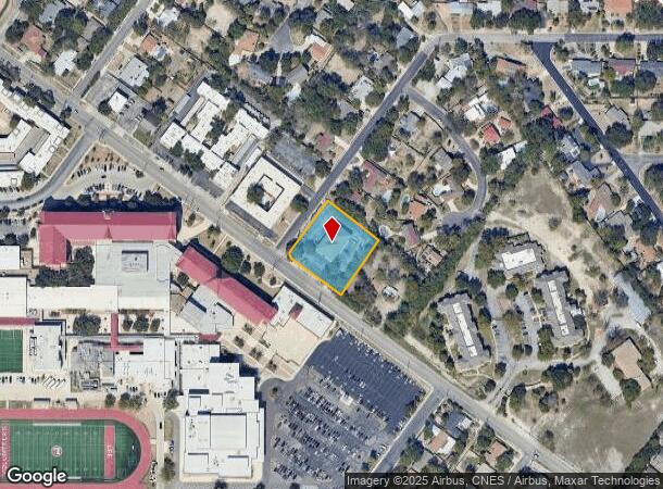  1259 Jackson Keller Rd, San Antonio, TX Parcel Map