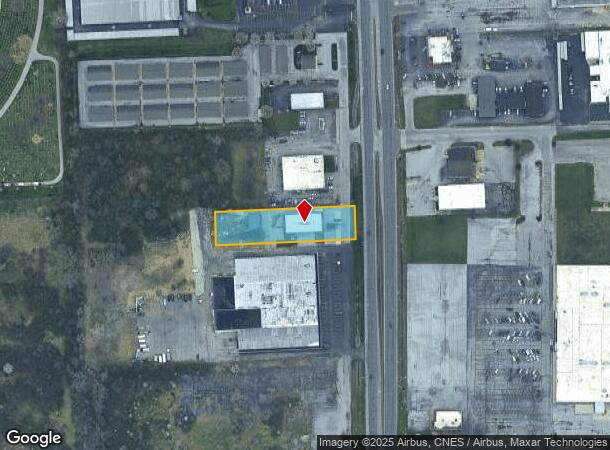  939 N Coliseum Blvd, Fort Wayne, IN Parcel Map