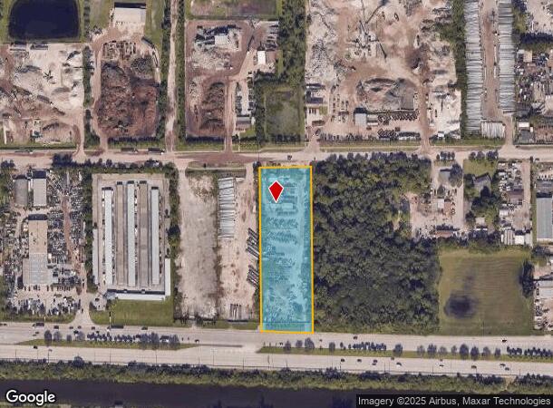 6738 Wallis Rd, West Palm Beach, FL Parcel Map