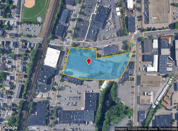  180 Charles St, Malden, MA Parcel Map