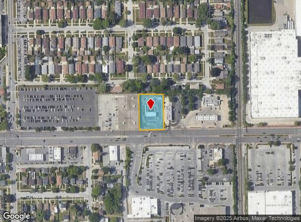  2650 W 95Th St, Evergreen Park, IL Parcel Map