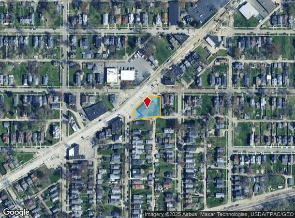 1907 Broadway St, Toledo, OH Parcel Map