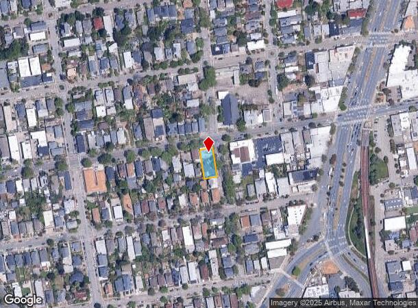 1650 Alcatraz Ave, Berkeley, CA Parcel Map