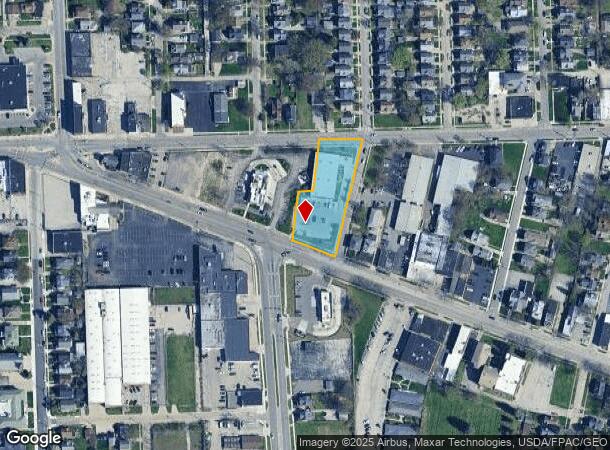 828 Phillips Ave, Toledo, OH Parcel Map