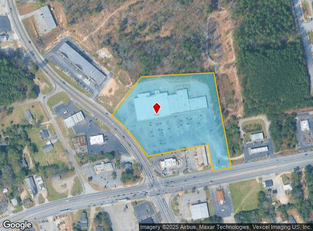  3355 Deans Bridge Rd, Augusta, GA Parcel Map