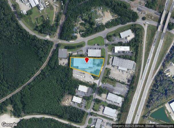 1005 Lynes Ave, Savannah, GA Parcel Map