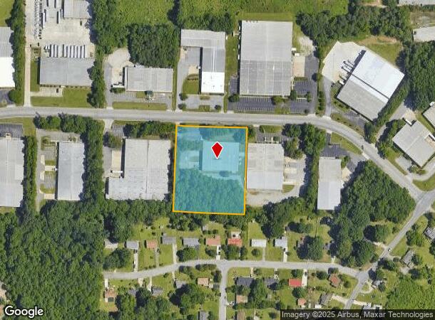  528 Townsend Ave, High Point, NC Parcel Map