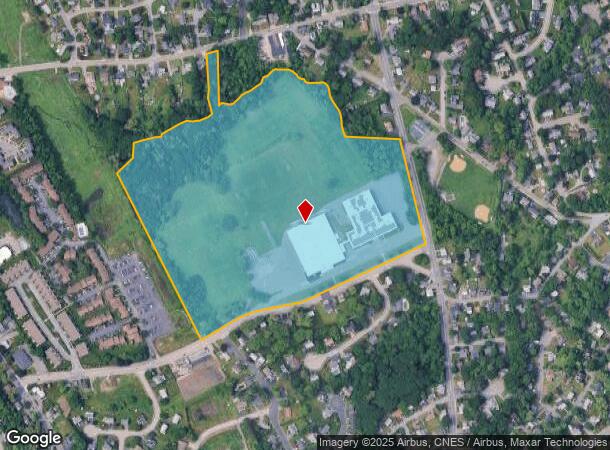 55 Locust St, Woburn, MA Parcel Map