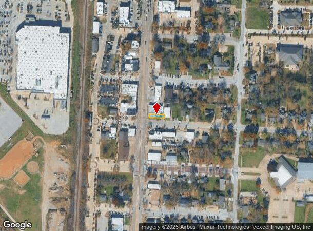 105 E Vine St, Keller, TX Parcel Map