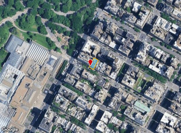  3 E 84Th St, New York, NY Parcel Map