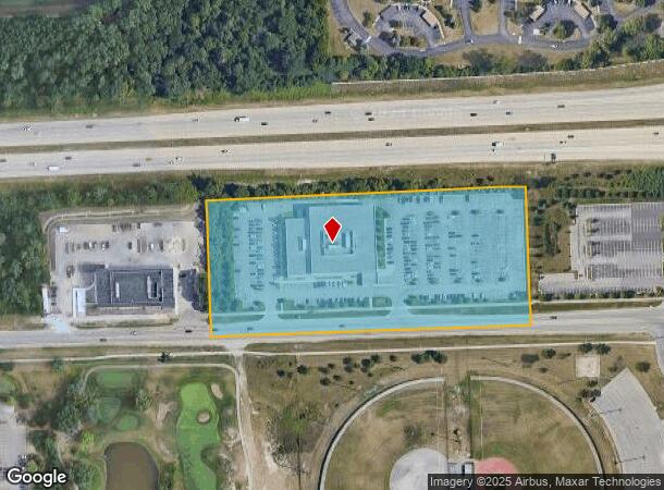  1555 South Blvd E, Rochester Hills, MI Parcel Map