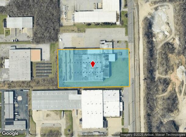  1901 N Bendix Dr, South Bend, IN Parcel Map