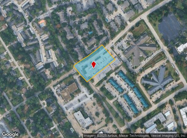  455 Hollow Tree Ln, Houston, TX Parcel Map