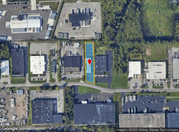  210 Commerce Dr, Rochester, NY Parcel Map