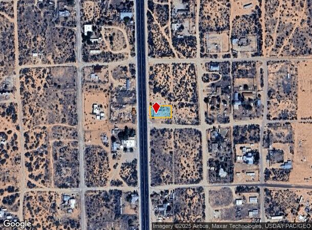  1471 Main St, Orogrande, NM Parcel Map