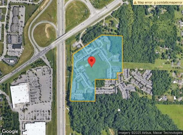  1655 S Oakdale Dr, Bloomington, IN Parcel Map