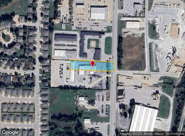  2104 S 8Th St, Rogers, AR Parcel Map