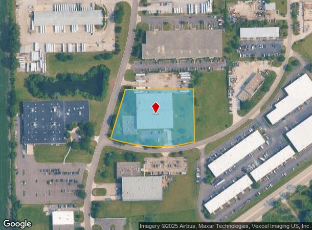 120 Kendall Point Dr, Oswego, IL Parcel Map