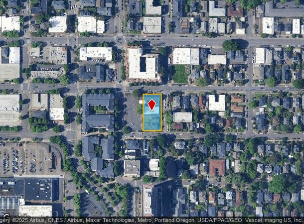  1519 Sw 17Th Ave, Portland, OR Parcel Map