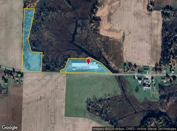  10314 Harmonsburg Rd, Linesville, PA Parcel Map