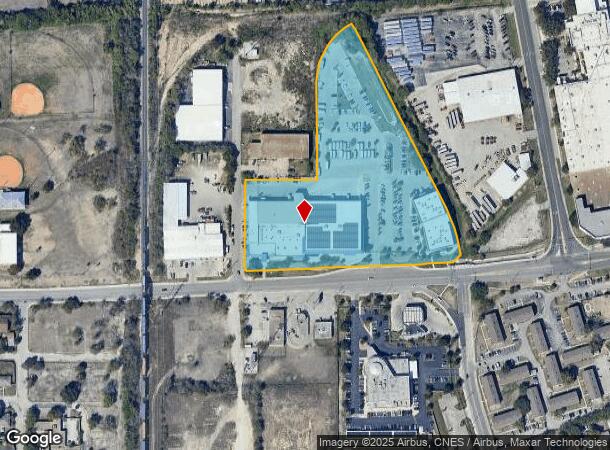  3047 E Commerce St, San Antonio, TX Parcel Map