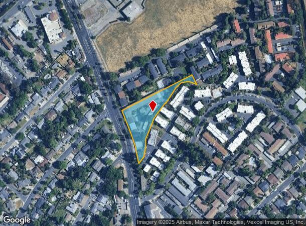  1050 Oak Grove Rd, Concord, CA Parcel Map