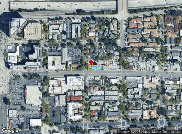  1021 E Walnut St, Pasadena, CA Parcel Map