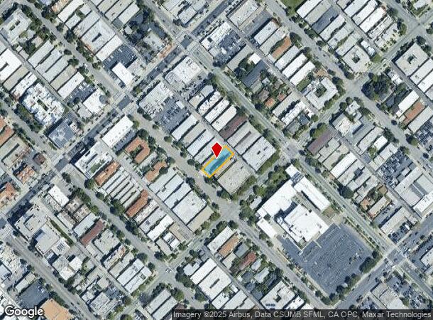  1245 10Th St, Santa Monica, CA Parcel Map