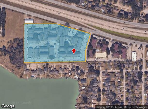  8801 Emmett F Lowry Expy, Texas City, TX Parcel Map
