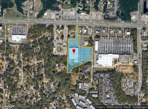 9300 Baldridge Rd, Pensacola, FL Parcel Map