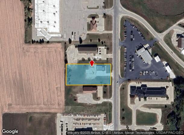 1413 S Grand Ave, Charles City, IA Parcel Map