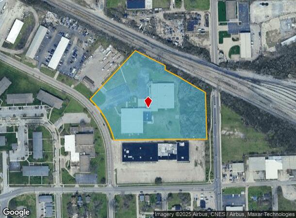  1615 E Wallace St, Fort Wayne, IN Parcel Map