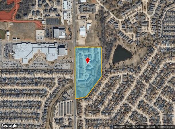  12500 S Western Ave, Oklahoma City, OK Parcel Map