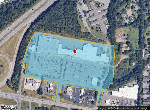 133 Weaver Blvd, Weaverville, NC Parcel Map