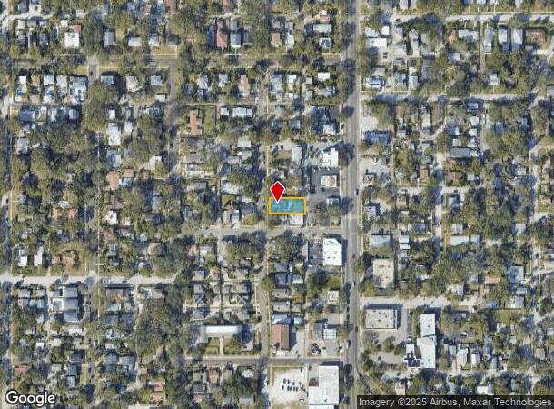 1215 10Th St N, Saint Petersburg, FL Parcel Map