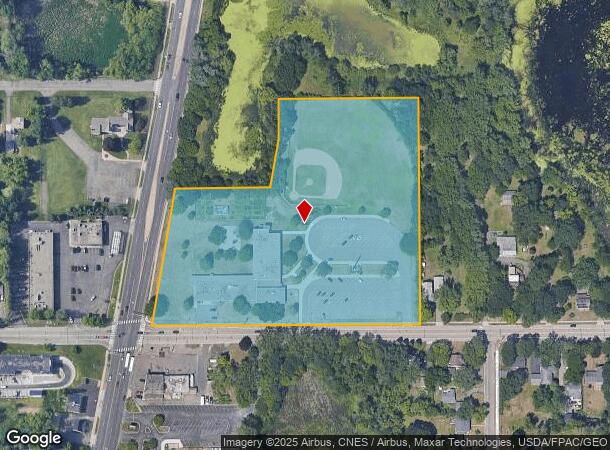  1961 County Road C E, Saint Paul, MN Parcel Map