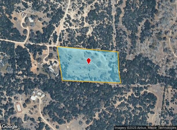 160 Gold Nugget Rd, Wimberley, TX Parcel Map