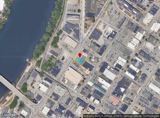  1370 University Ave, Morgantown, WV Parcel Map