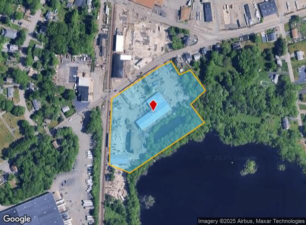  99 Spring St, Holbrook, MA Parcel Map